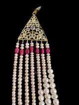 INSIA BRIDAL SET IN RUBY  ( READY TO SHIP  )