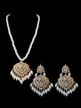 PS125 Ekta pendant set (pearls ) ( READY TO SHIP)