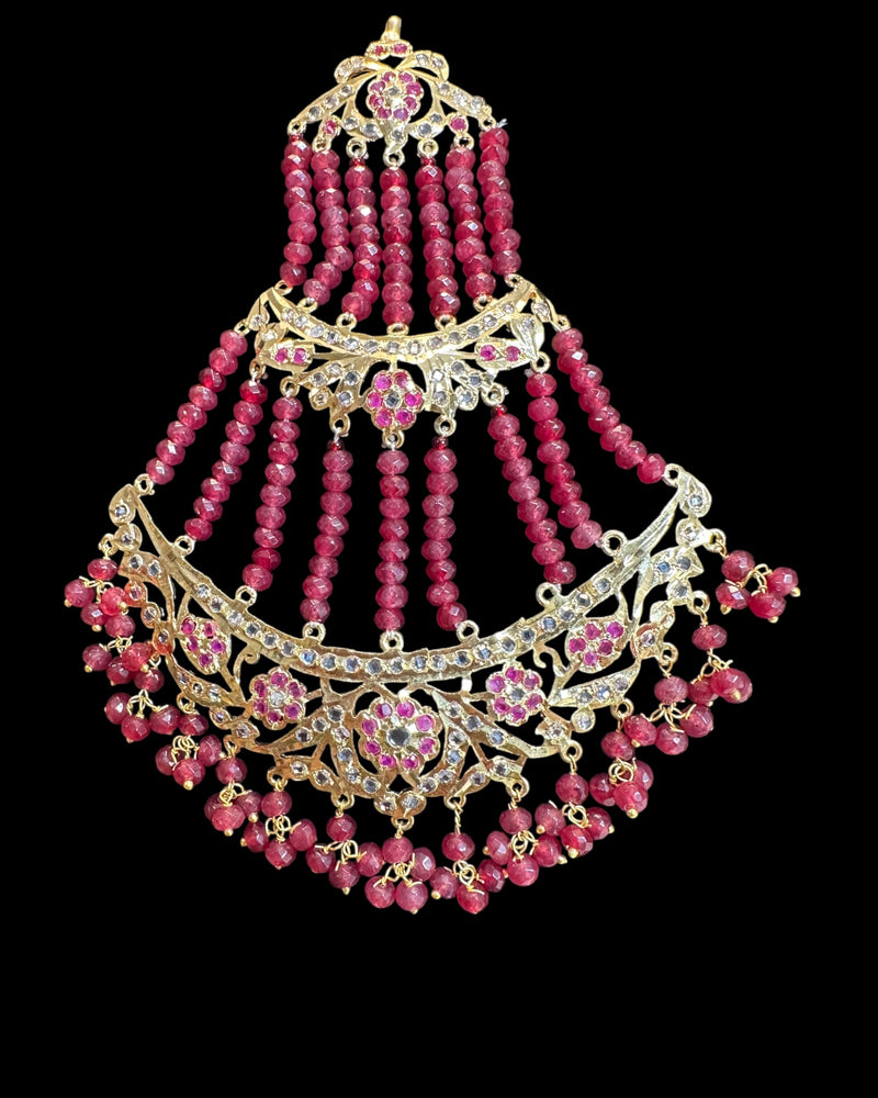 DJHR154 Gold-Plated Hyderabadi Jhoomar ( READY TO SHIP )