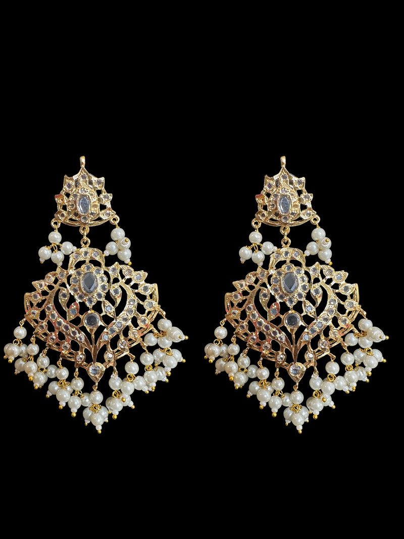 DER705 Ekta pearl earrings ( READY TO SHIP )