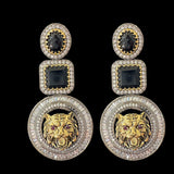 DER540 Cz statement earrings ( READY TO SHIP )