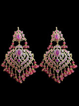 DER702 Ekta ruby earrings ( READY TO SHIP )