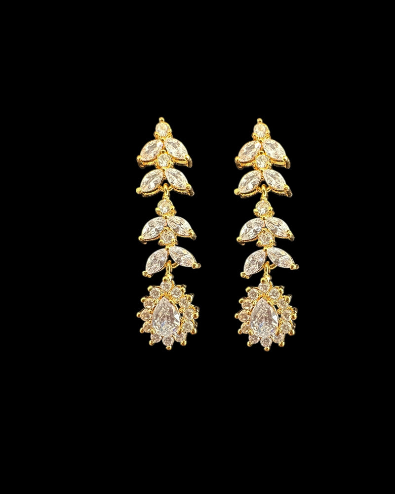 Tear drop CZ earrings ( READY TO SHIP