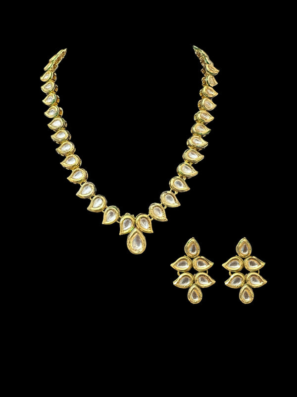 DNS155 high quality kundan necklace set( READY TO SHIP )