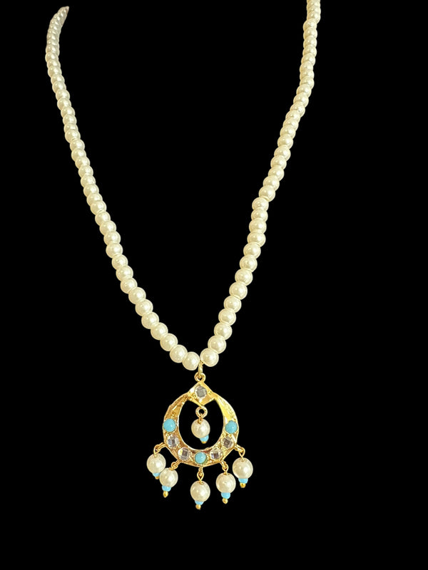 PS502 Nida pendant set - Turquoise  ( READY TO SHIP )