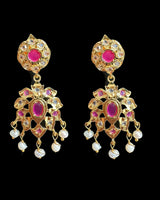 Akriti Pendant  set in  Freshwater Pearl ( READY TO SHIP )