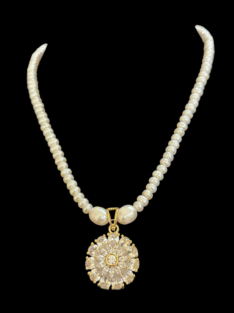 PS399 Fresh water pearl pendant set ( READY TO SHIP )