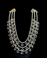 SAT122 Tanya three layer mala in pearls ( READY TO SHIP )