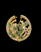 ER6 Isha High quality Polki earrings / Bali style ( READY TO SHIP  )