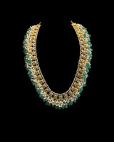 Mahira Pearl & Polki Long Mala – Elegant Haar Style Necklace ( READY TO SHIP )