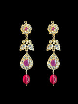 PS518 Jugni in faux ruby  beads ( READY TO SHIP)