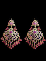 DER702 Ekta ruby earrings ( READY TO SHIP )