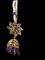 C20 Insia jadavi lacha in amethyst ( READY TO SHIP )