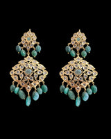 Lekha bridal set in pearls and emeralds ( READY TO SHIP )