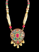 PS541 Arpita navratan kundan mala set with earrings ( READY TO SHIP )t