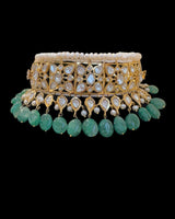 Jadavi lacha in emeralds ( READY TO SHIP )