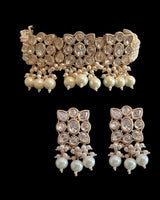 C592 Meera polki choker set ( READY TO SHIP )