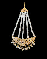 Gold-Plated 92.5 Silver Freshwater Pearl Choker Necklace ( READY TO SHIP )