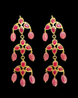 DER911 Savera ruby earrings ( READY TO SHIP )