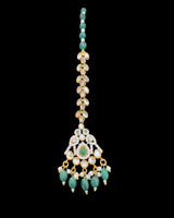 Zehra Kundan Bridal Set – Gold-Plated Bridal Jewelry Set ( READY TO SHIP )
