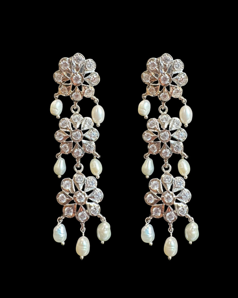 NS211 Malavika necklace set in fresh water pearls (READY TO SHIP )