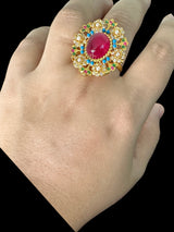 DJR99 Roma jadau rings ( READY TO SHIP )