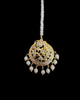 Sarah tika in fresh water pearls ( READY TO SHIP )