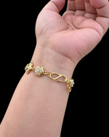 Gold-Plated Silver Freshwater Pearl Bracelet ( SHIPS IN 5 WEEKS )