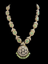 DNS143 Zehra necklace set in mint ( READY TO SHIP )