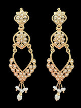 SAMEEN gold plated silver earrings - Pearls ( READY TO SHIP )