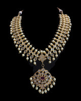 Tanika mango necklace set with earrings ( READY TO SHIP )