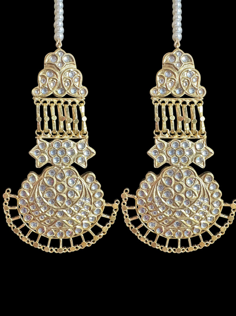 kundan Rani haar bridal set ( READY TO SHIP )