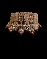 Shiza bridal set in ruby pearl ( READY TO SHIP )