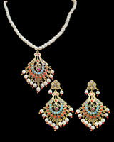navratan pendant set ( READY TO SHIP )