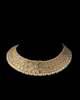 Sofia moissanite Polki necklace set ( READY TO SHIP )