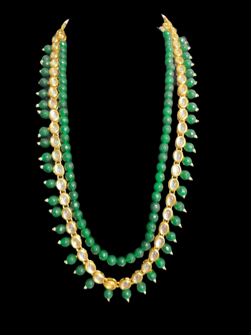 Yukta necklace - green  ( READY TO SHIP )