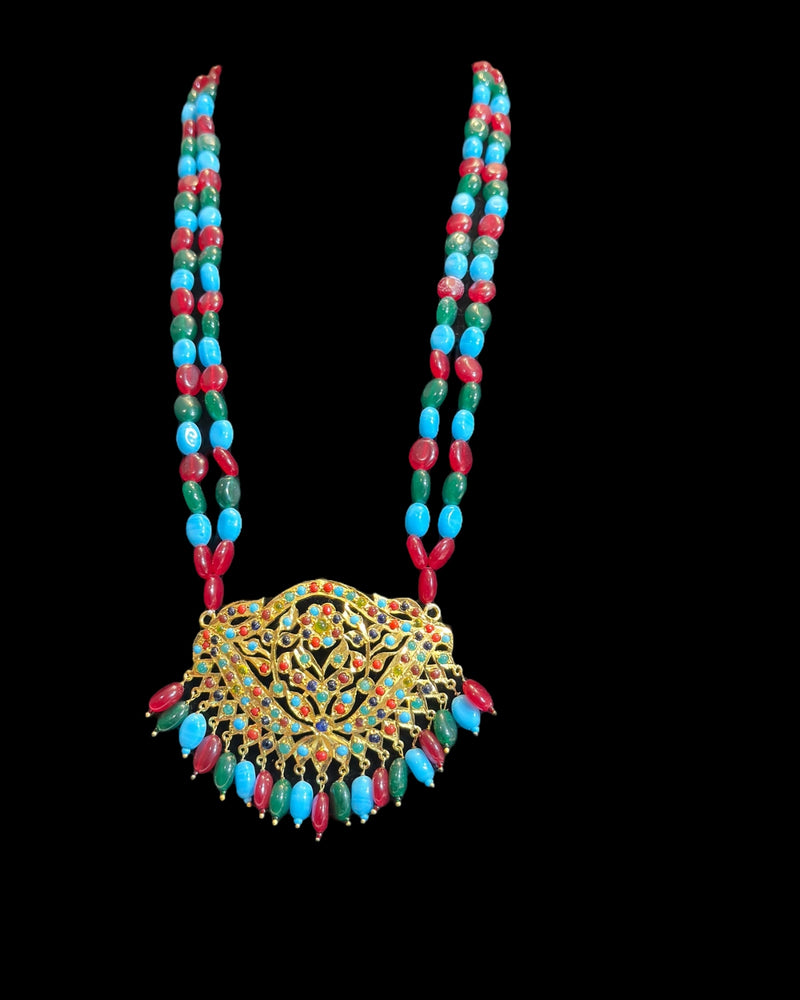 Anaya pendant with beads string ( READY TO SHIP )