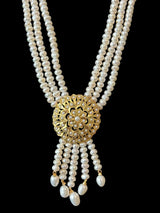 DLN106 SAVAIRA freshwater pearl necklace with earrings ( READY TO SHIP)