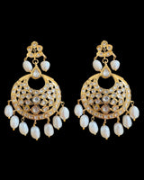 Sofia moissanite Polki necklace set ( READY TO SHIP )