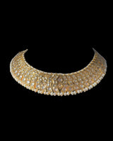 Sofia moissanite Polki necklace set ( READY TO SHIP )