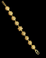 Jahanara freshwater pearl bracelet in gold plated silver ( READY TO SHIP )
