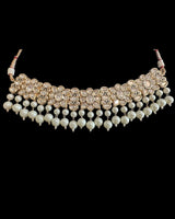 C99 Meera kundan choker with earrings ( READY TO SHIP )