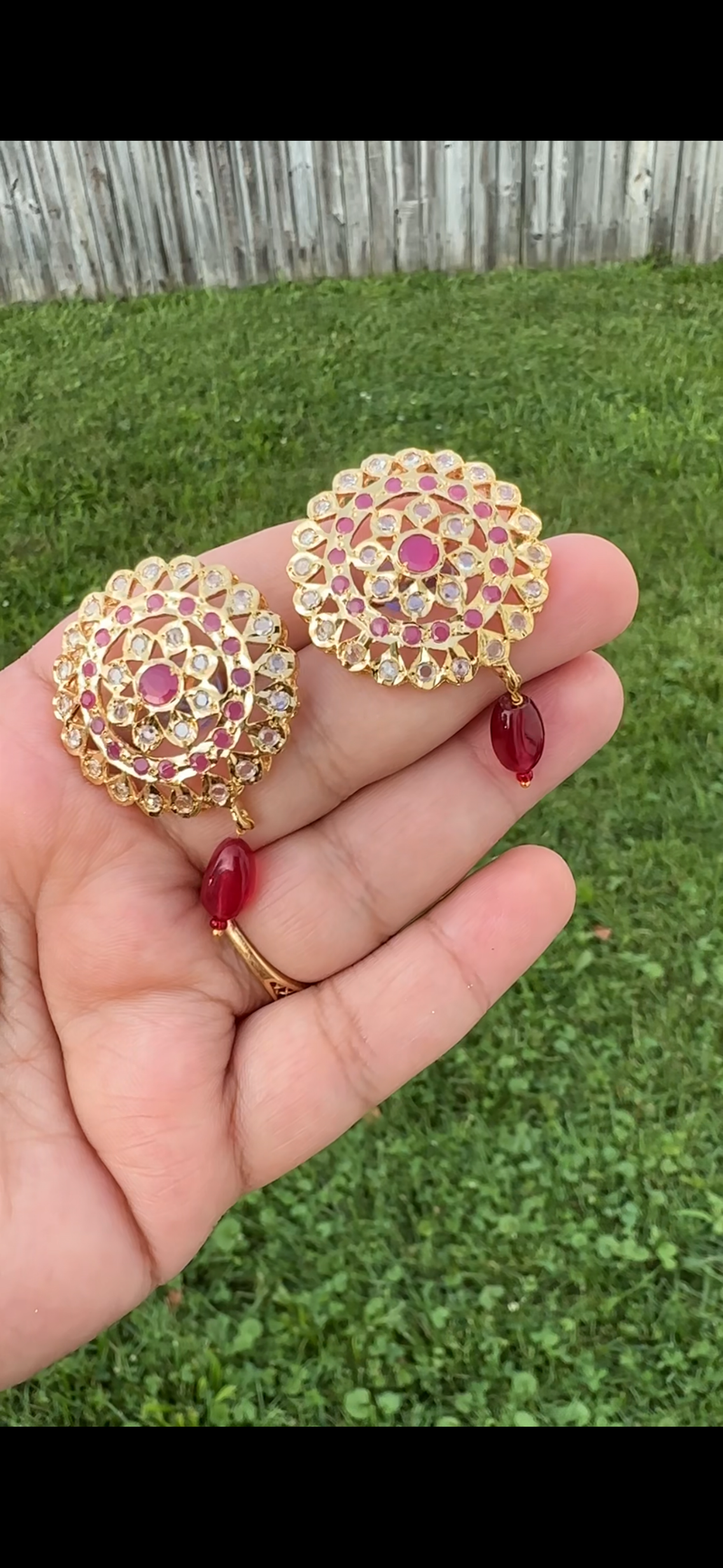 Mala tops in red   (READY TO SHIP )