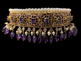 C20 Insia jadavi lacha in amethyst ( READY TO SHIP )