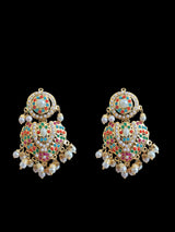 BAHAAR bridal set in Navratan and pearls ( READY TO SHIP )