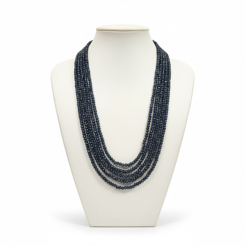 DNS218 Blue beads mala ( READY TO SHIP )