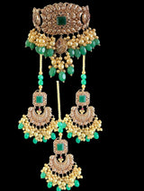 sadhna bridal set - copper finish ( READY TO SHIP )