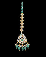 Zehra Kundan Bridal Set – Gold-Plated Bridal Jewelry Set ( READY TO SHIP )