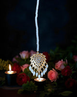 DJTK3 Zohra tika in pearls    ( READY TO SHIP)