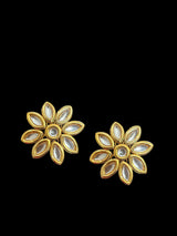 Kundan  studs - gold plated  ( READY TO SHIP )